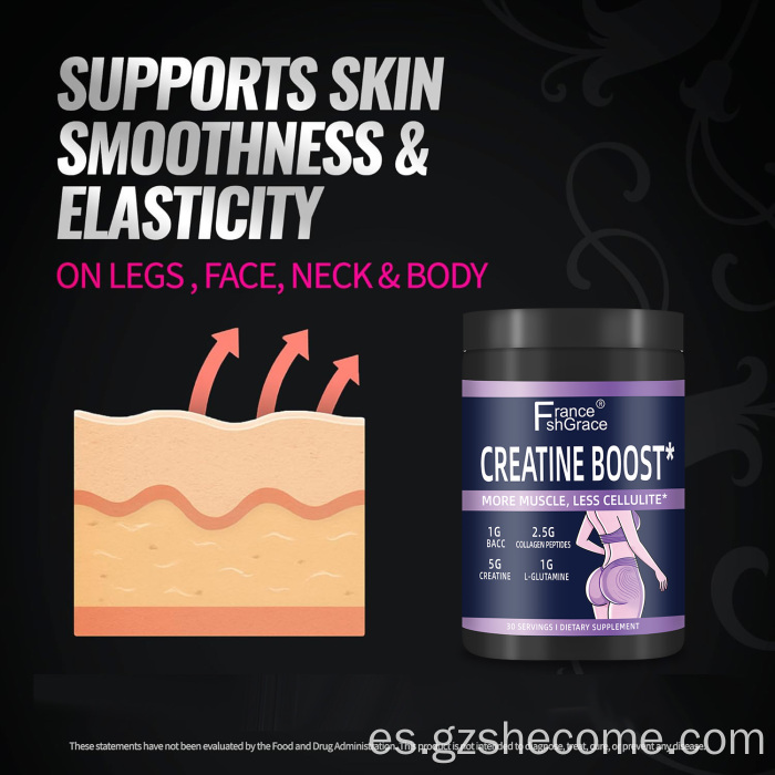 El polvo de aumento de creatina apoya la fuerza post-entrenamiento